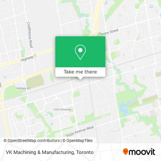 VK Machining & Manufacturing map