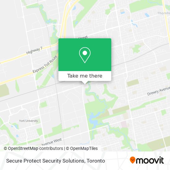 Secure Protect Security Solutions map