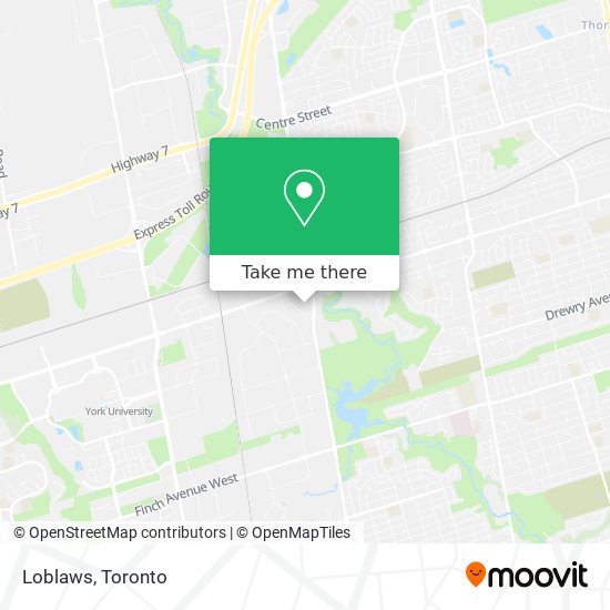 Loblaws map