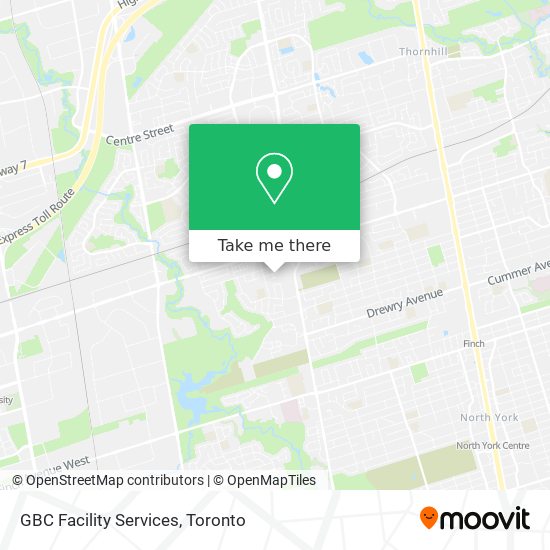 GBC Facility Services map