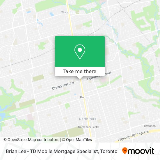 Brian Lee - TD Mobile Mortgage Specialist map