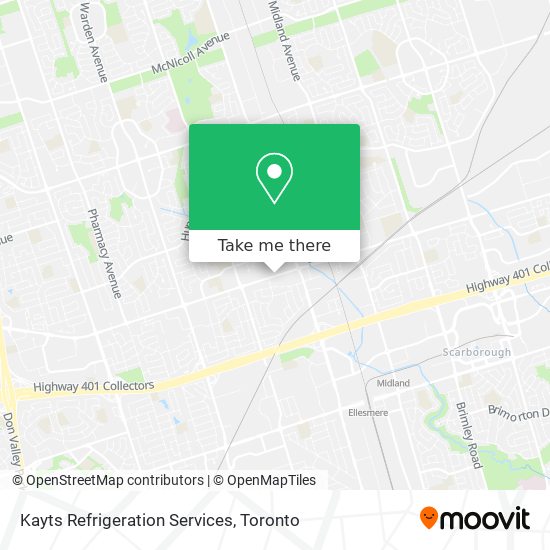 Kayts Refrigeration Services map