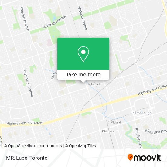 MR. Lube map