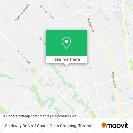 Clarkway Dr N / of Castle Oaks Crossing map