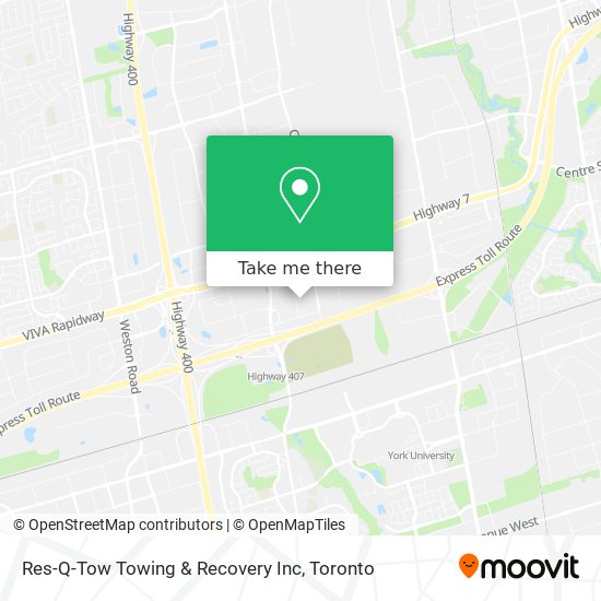 Res-Q-Tow Towing & Recovery Inc plan