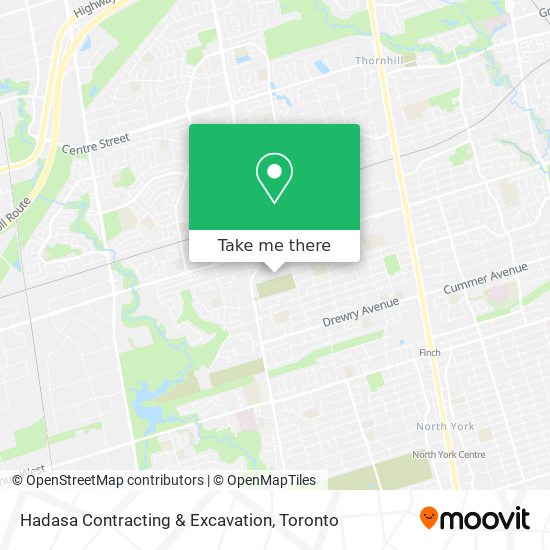 Hadasa Contracting & Excavation map