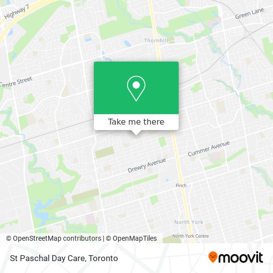 St Paschal Day Care map