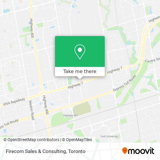 Firecom Sales & Consulting map