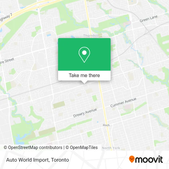 Auto World Import map