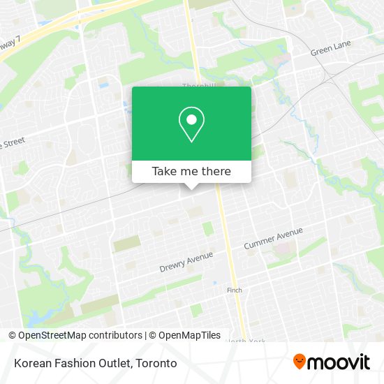 Korean Fashion Outlet map