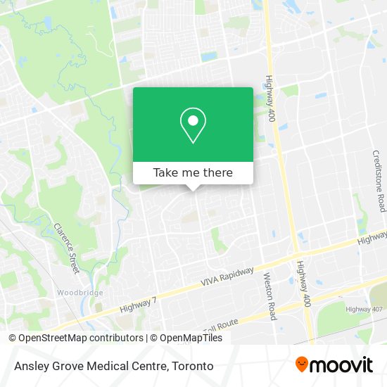 Ansley Grove Medical Centre map