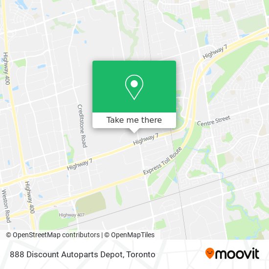 888 Discount Autoparts Depot map