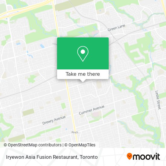 Iryewon Asia Fusion Restaurant map