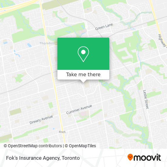 Fok's Insurance Agency map