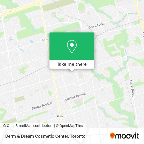 Derm & Dream Cosmetic Center map