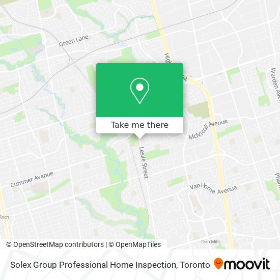 Solex Group Professional Home Inspection map