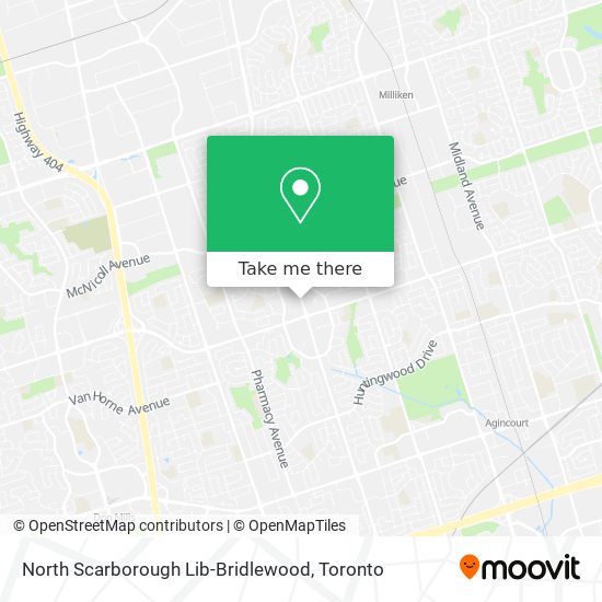 North Scarborough Lib-Bridlewood map