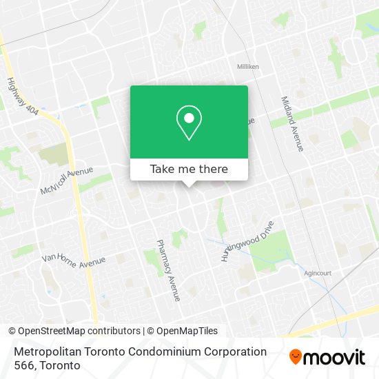 Metropolitan Toronto Condominium Corporation 566 plan