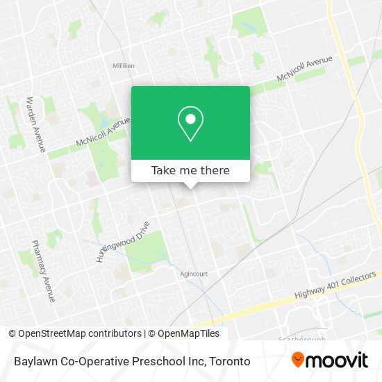 Baylawn Co-Operative Preschool Inc map