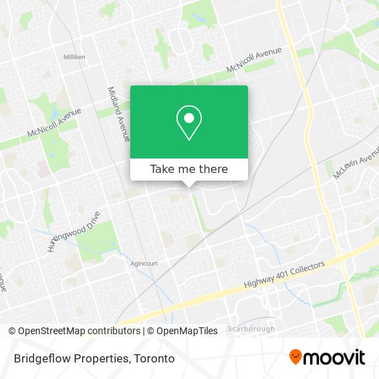 Bridgeflow Properties map