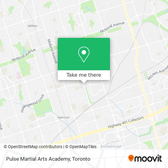 Pulse Martial Arts Academy map