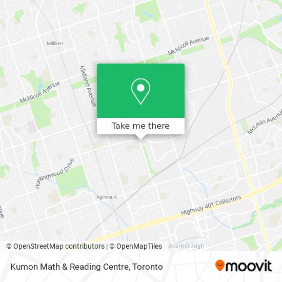 Kumon Math & Reading Centre map