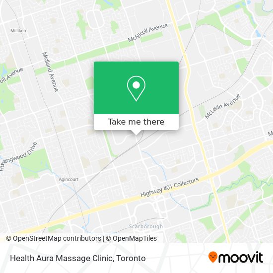 Health Aura Massage Clinic map