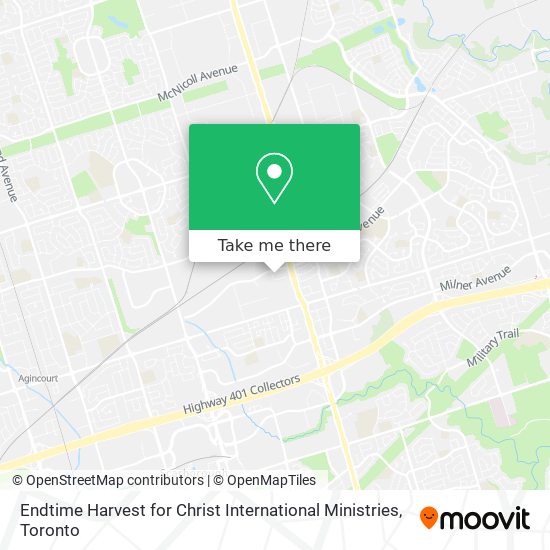 Endtime Harvest for Christ International Ministries map