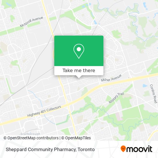 Sheppard Community Pharmacy plan