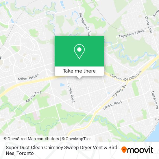 Super Duct Clean Chimney Sweep Dryer Vent & Bird Nes map