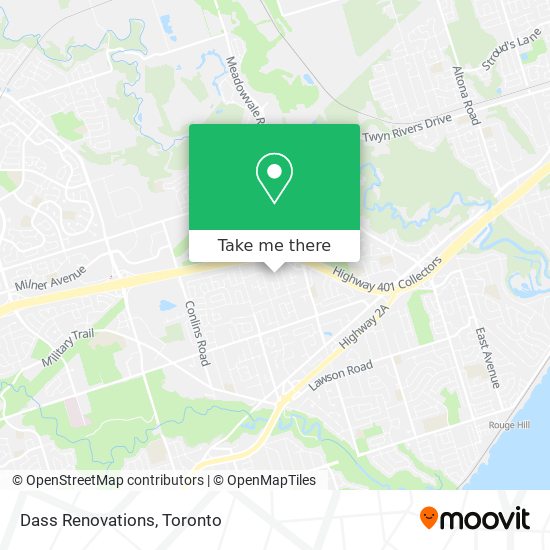 Dass Renovations map