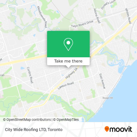 City Wide Roofing LTD map