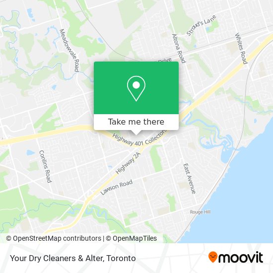 Your Dry Cleaners & Alter map