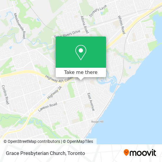 Grace Presbyterian Church map