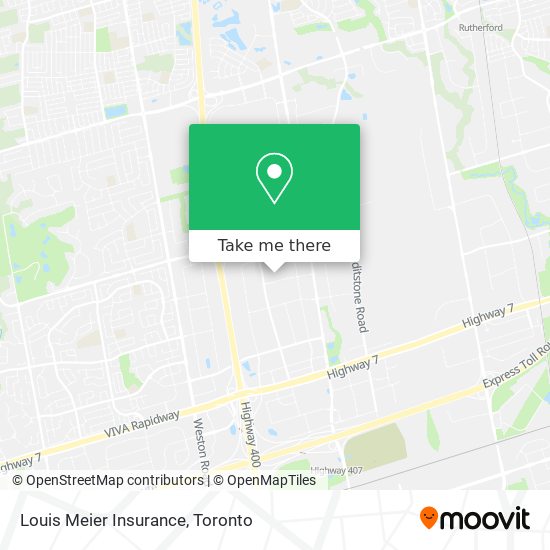 Louis Meier Insurance map