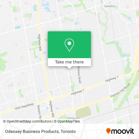 Odessey Business Products map