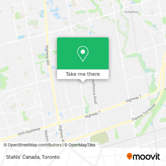 Stahls' Canada map