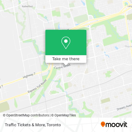 Traffic Tickets & More map