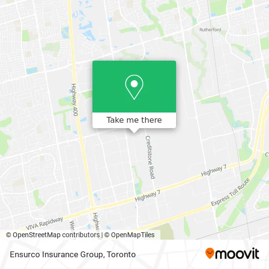 Ensurco Insurance Group map