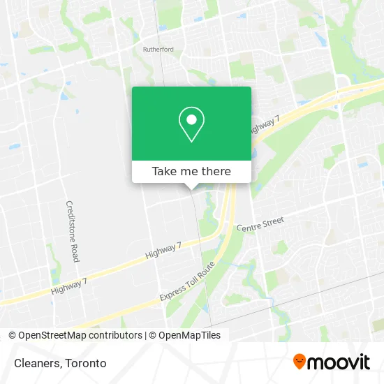 Cleaners map