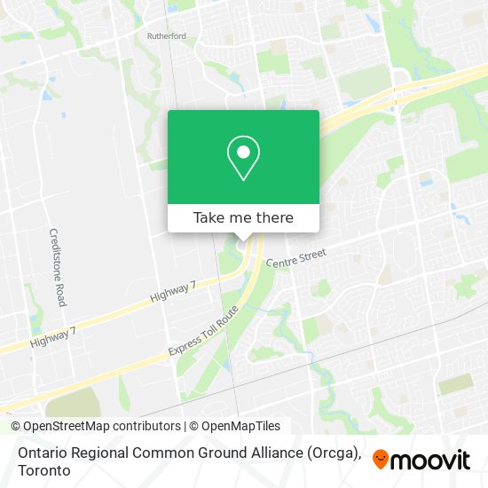 Ontario Regional Common Ground Alliance (Orcga) plan