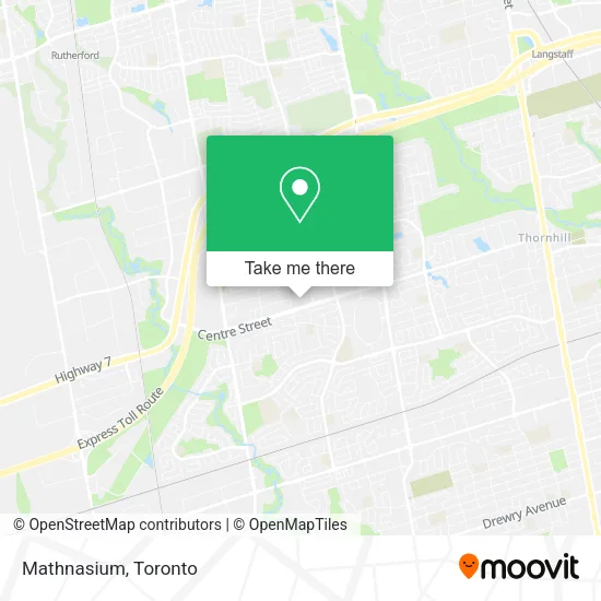 Mathnasium map