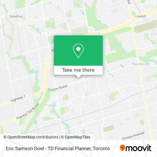 Eric Samson-Doel - TD Financial Planner plan