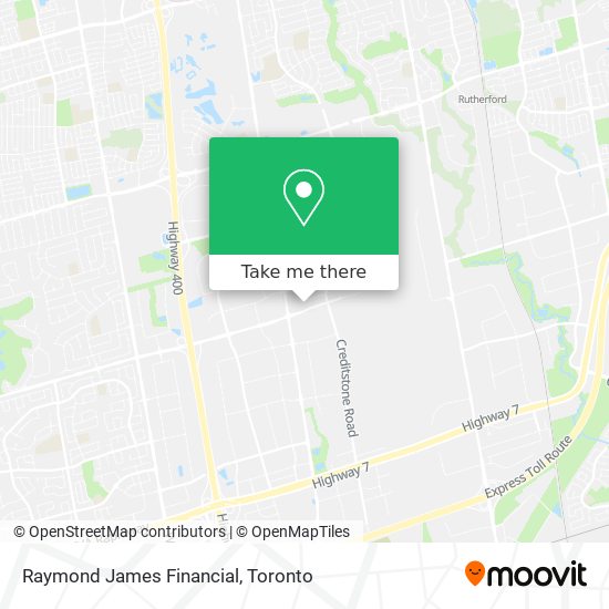 Raymond James Financial map