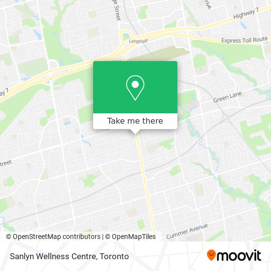 Sanlyn Wellness Centre map