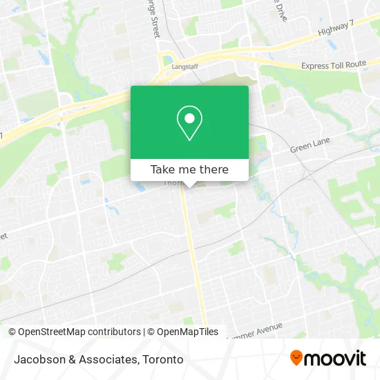 Jacobson & Associates map