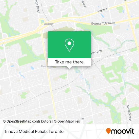 Innova Medical Rehab map