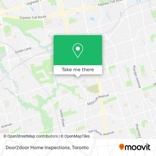 Door2door Home Inspections map