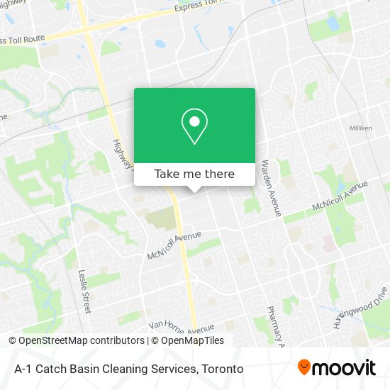 A-1 Catch Basin Cleaning Services map