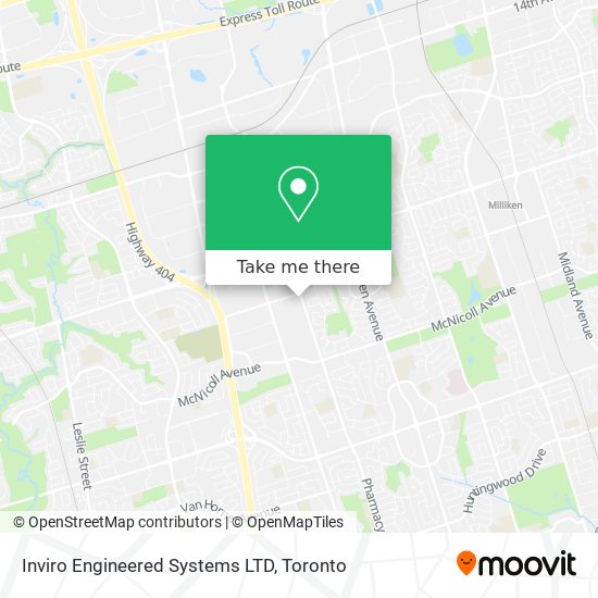 Inviro Engineered Systems LTD map